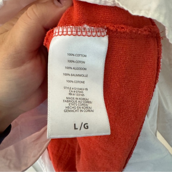 Anthropologie Eri + Ali Sweatshirt with Collared shirt trim - Picture 6 of 7